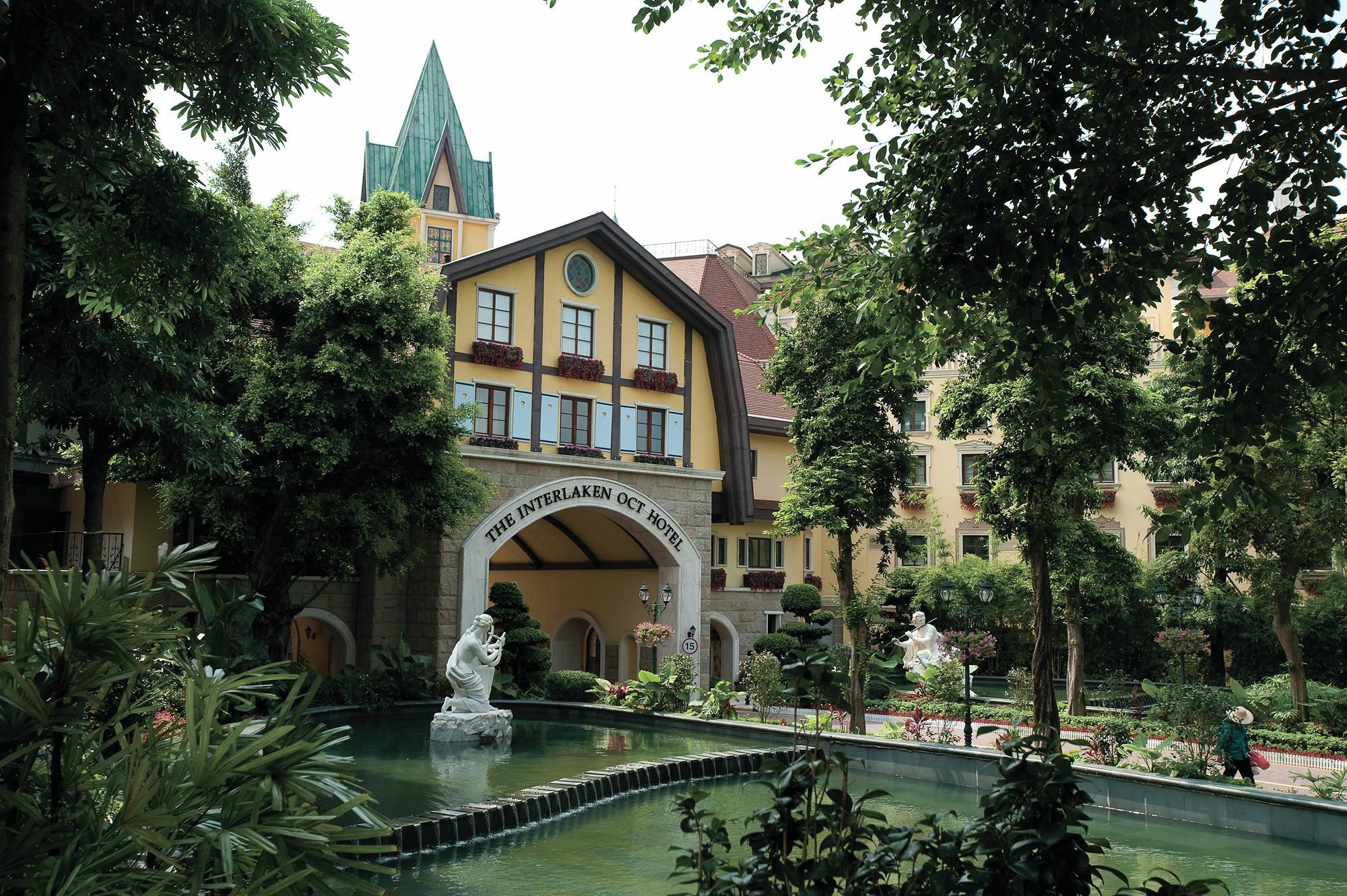 Oct Hotel Shenzhen Interlaken Main Building Экстерьер фото
